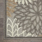 HomeRoots 7' x 10' Natural and Gray Indoor Outdoor Area Rug