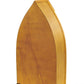 HomeRoots 7" x 18.5" x 34.3" Wooden Canoe Book Shelf Small