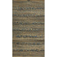 HomeRoots 7' x 9' Blue and Tan Braided Stripe Area Rug