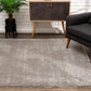 HomeRoots 7' x 9' Gray Modern Solid Shag Area Rug
