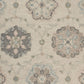 HomeRoots 7' x 9' Ivory Intricate Floral Area Rug