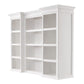 HomeRoots 71" Dining Hutch With Twelve Shelves And Three Drawers in White Finish