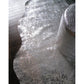 HomeRoots 72" x 84" Cowhide Area Rug With Gray and Silver Finish