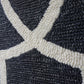 HomeRoots 78" x 114" Onyx Polypropylene Rug