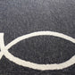HomeRoots 78" x 114" Onyx Polypropylene Rug