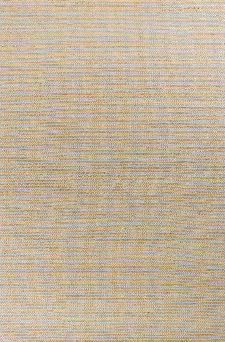 HomeRoots 78" x 114" Grey Wool or Jute Rug