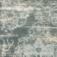 HomeRoots 79" x 114" Slate Polypropylene or Viscose Rug