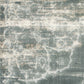 HomeRoots 79" x 114" Slate Polypropylene or Viscose Rug