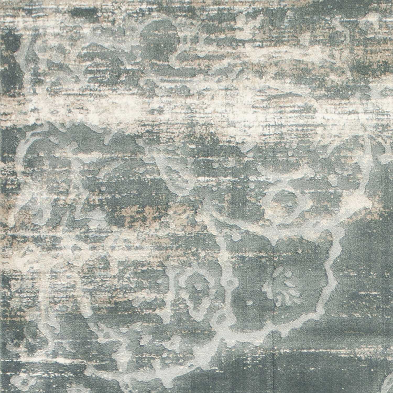 HomeRoots 79" x 114" Slate Polypropylene or Viscose Rug