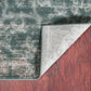 HomeRoots 79" x 114" Slate Polypropylene or Viscose Rug