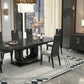 HomeRoots 79 x 43 x 30 Gray Dining Table