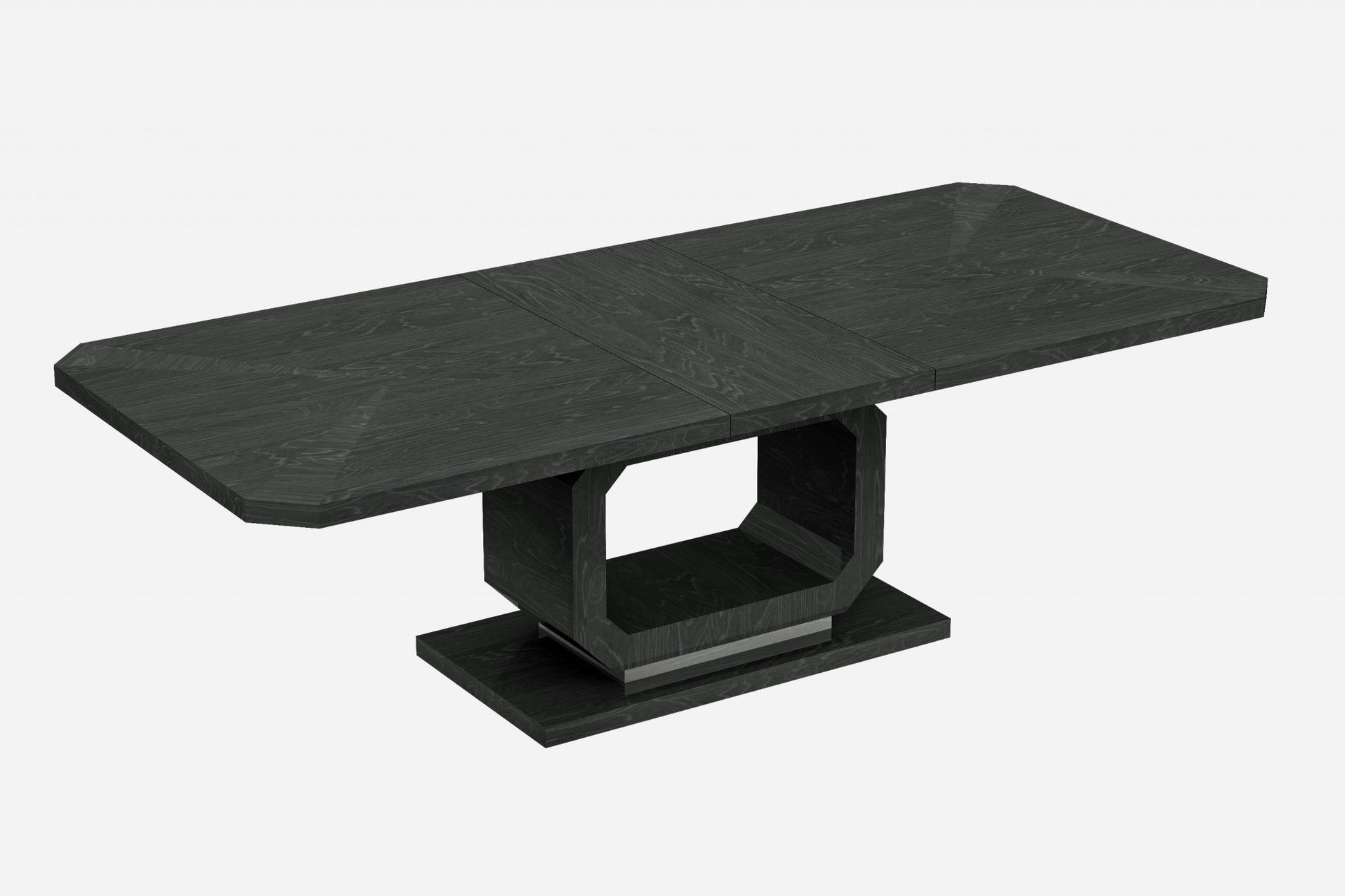 HomeRoots 79 x 43 x 30 Gray Dining Table