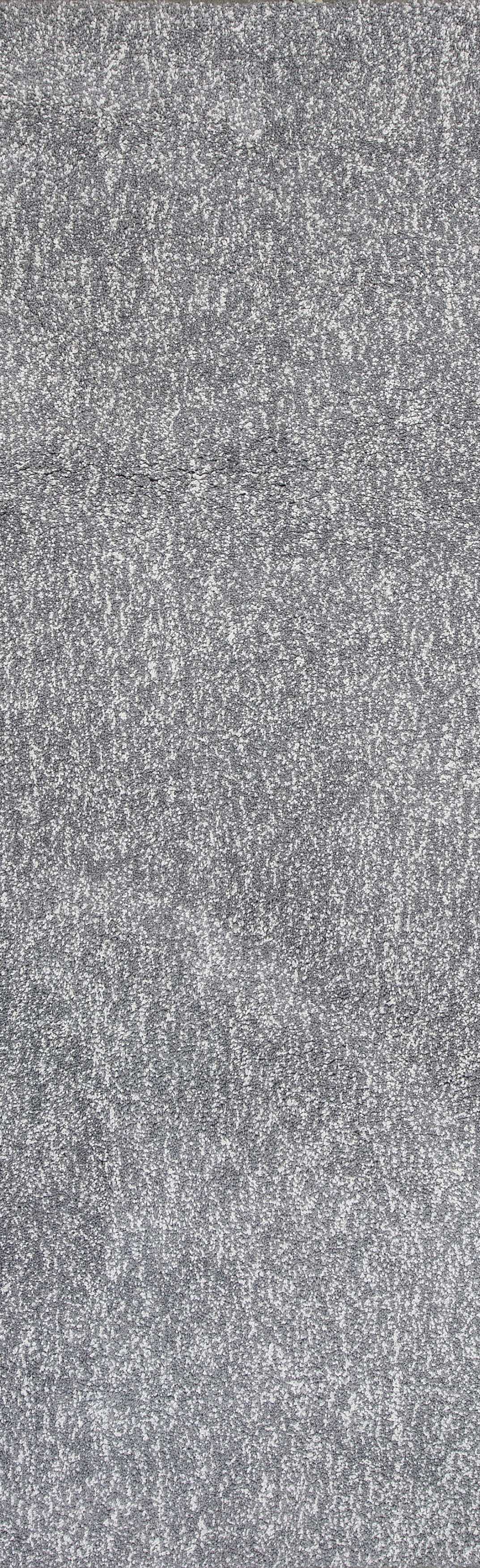 HomeRoots 8' Grey Heather Plain Runner Rug