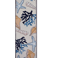 HomeRoots 8' Ivory Hand Hooked Sea Corals And Shells Indoor Runner Rug