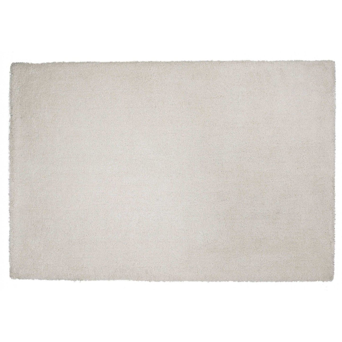HomeRoots 8' Ivory Indoor Shag Runner Rug
