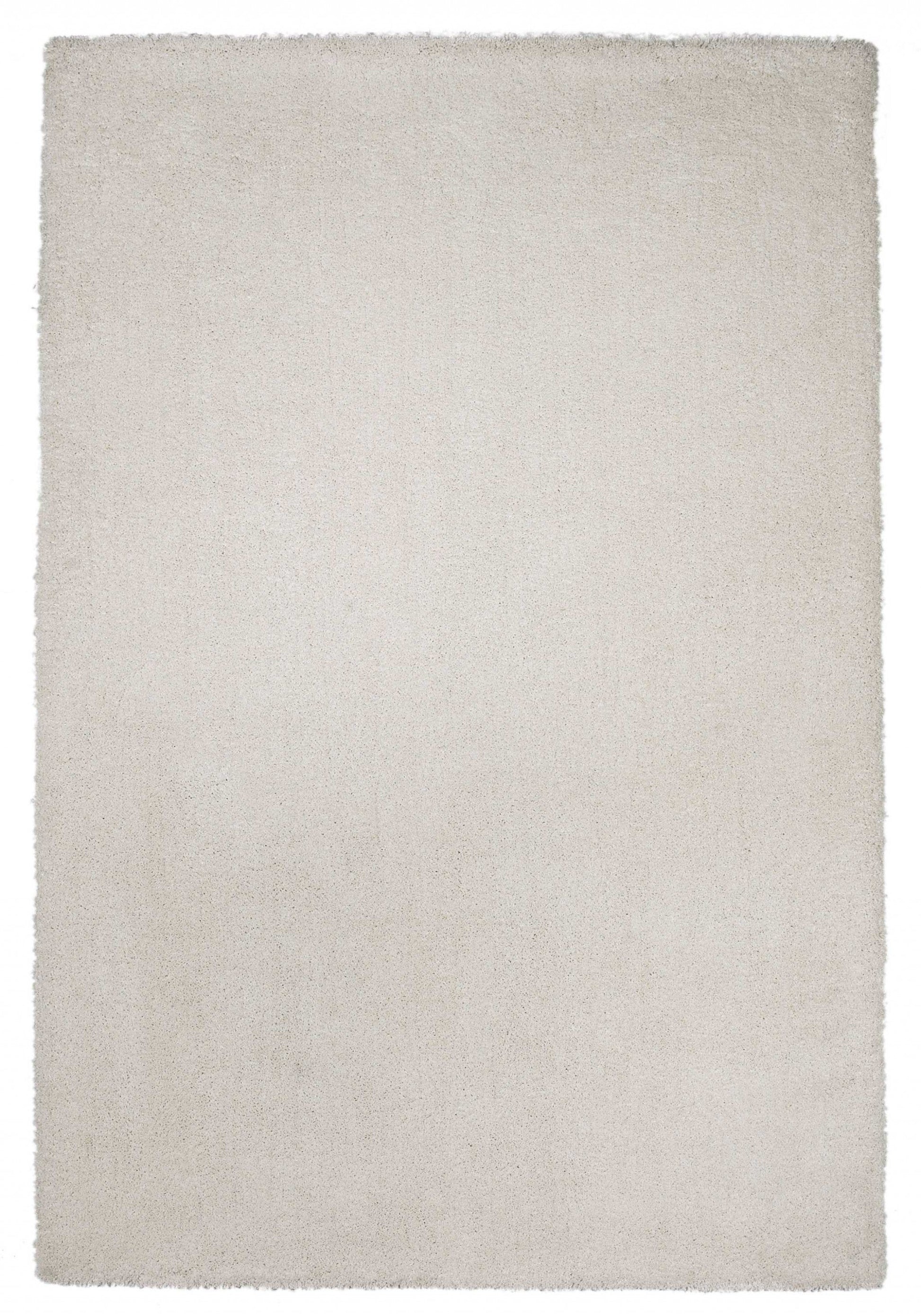HomeRoots 8' Ivory Indoor Shag Runner Rug