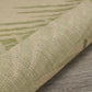 HomeRoots 8' Round Green Palms Indoor Outdoor Area Rug