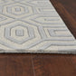HomeRoots 8' x 10' 6 Wool Grey Area Rug