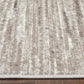HomeRoots 8' x 10' Beige Abstract Striations Area Rug