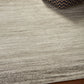 HomeRoots 8' x 10' Beige Abstract Striations Area Rug