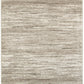 HomeRoots 8' x 10' Beige Abstract Striations Area Rug
