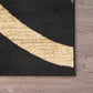 HomeRoots 8' x 10' Black Abstract Geometric Area Rug