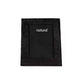 HomeRoots 8" x 10" Black Cowhide Picture Frame