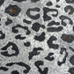 HomeRoots 8' x 10' Black and Gray Animal Print Area Rug