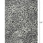 HomeRoots 8' x 10' Black and Gray Animal Print Area Rug