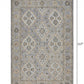 HomeRoots 8' x 10' Blue and Tan Traditional Area Rug