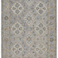 HomeRoots 8' x 10' Blue and Tan Traditional Area Rug