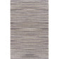 HomeRoots 8' x 10' Brown and Gray Striped Area Rug