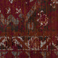 HomeRoots 8' x 10' Deep Red Traditional Area Rug