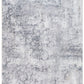 HomeRoots 8' x 10' Gray Distressed Marble Area Rug