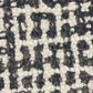 HomeRoots 8' x 10' Gray Interwoven Maze Area Rug