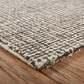 HomeRoots 8' x 10' Gray Interwoven Maze Area Rug