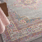 HomeRoots 8’ x 10’ Gray and Gold Medallion Area Rug