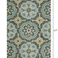 HomeRoots 8' x 10' Green Floral Artwork Area Rug