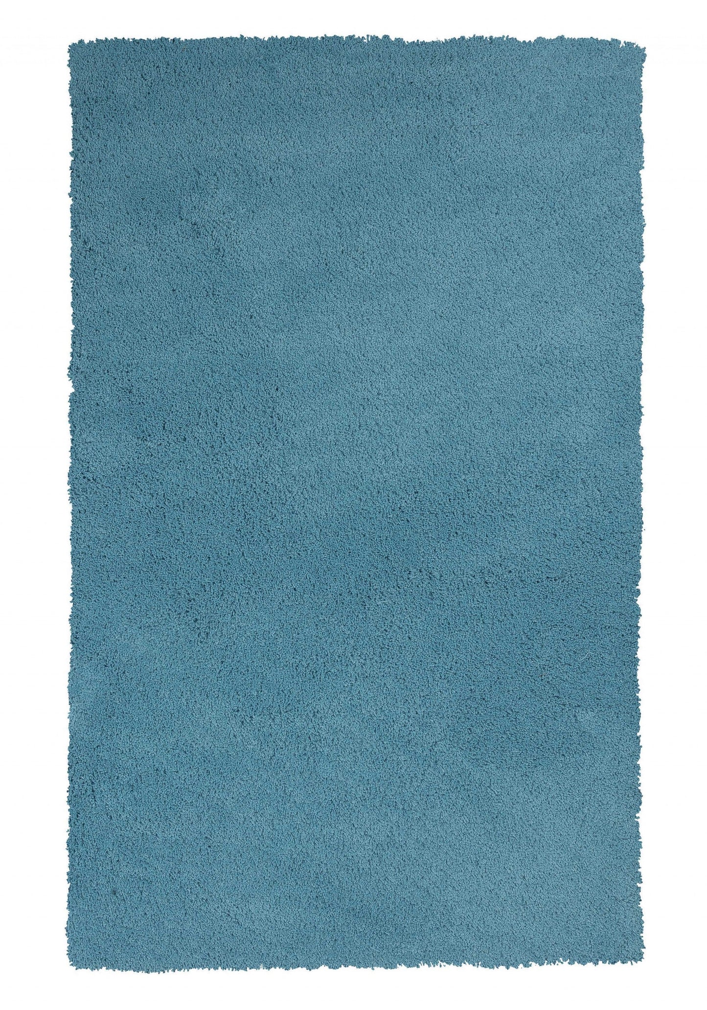 HomeRoots 8' x 10' Highlighter Blue Indoor Shag Rug
