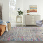 HomeRoots 8' x 10' Ivory Abstract Striations Area Rug
