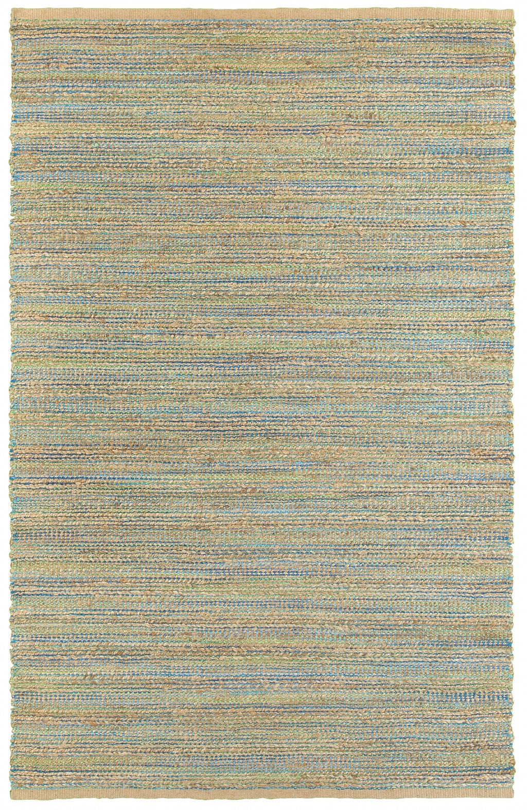 HomeRoots 8' x 10' Multitoned Braided Jute Area Rug