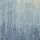 HomeRoots 8' x 10' Navy and Light Blue Abstract Area Rug