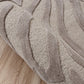 HomeRoots 8' x 10' Taupe Zebra Pattern Area Rug