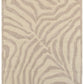 HomeRoots 8' x 10' Taupe Zebra Pattern Area Rug