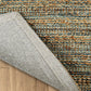HomeRoots 8' x 10' Teal and Natural Braided Jute Area Rug