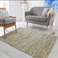 HomeRoots 8' x 10' Teal and Natural Braided Jute Area Rug