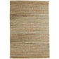 HomeRoots 8' x 10' Teal and Natural Braided Jute Area Rug