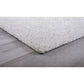 HomeRoots 8' x 10' White and Silver Sparkly Area Rug