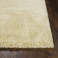 HomeRoots 8' x 10' Yellow Heather Indoor Shag Rug