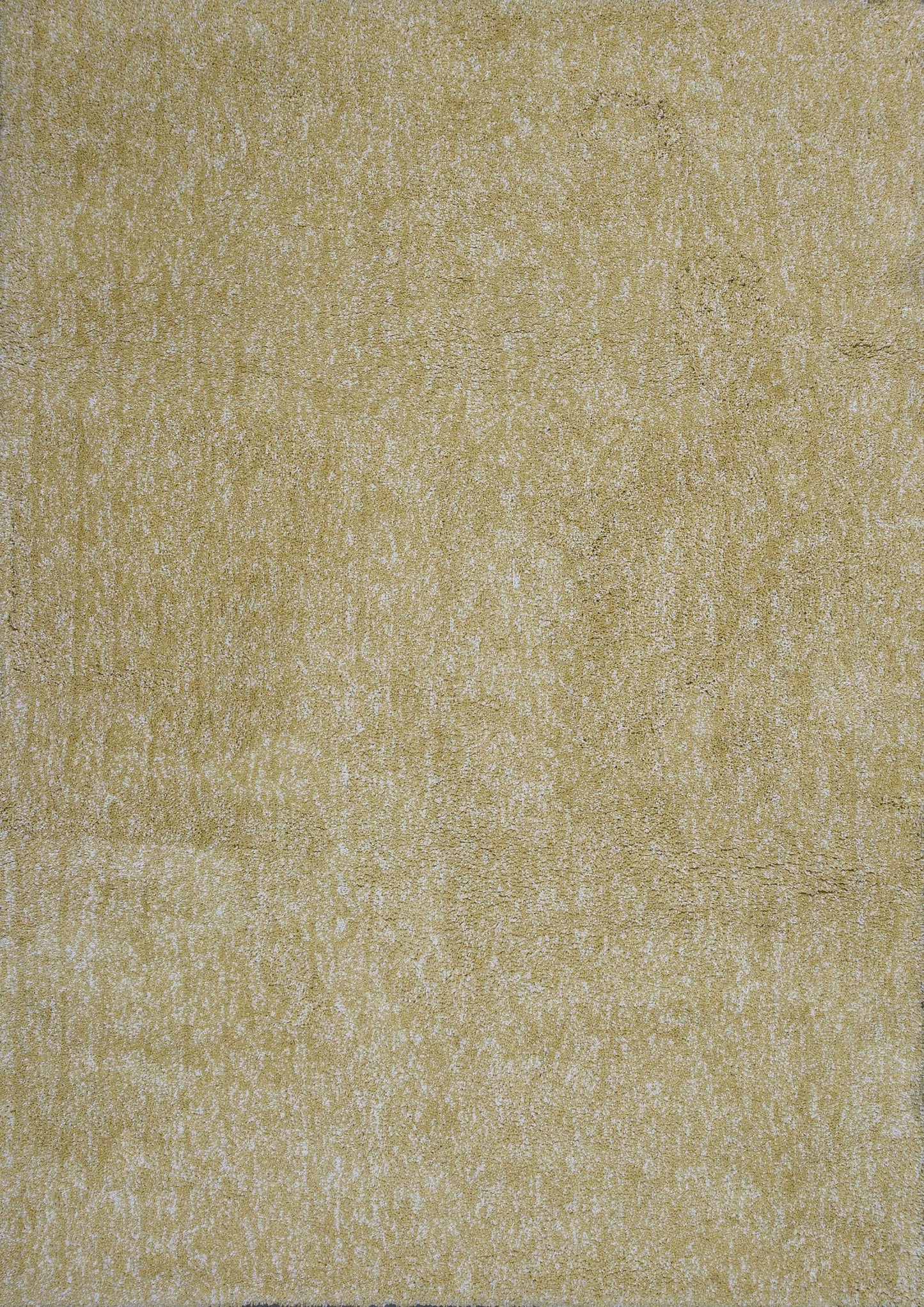 HomeRoots 8' x 10' Yellow Heather Indoor Shag Rug